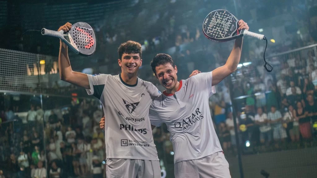 Arturo Coello and Agustin Tapia